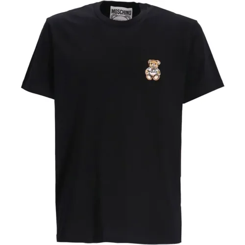 T-Shirts und Polos mit Teddybär-Applikation - Moschino - Modalova