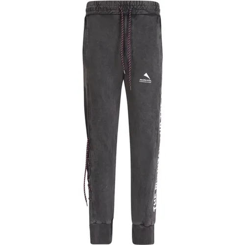 Drawstring Trousers with Ribbed Ankle , male, Sizes: M, L, S - Mauna Kea - Modalova