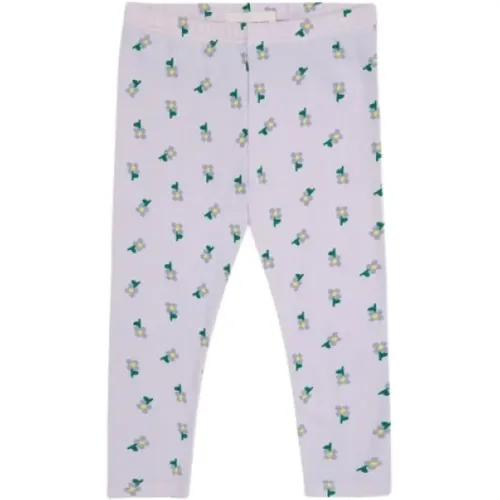 Baby Pansy Flower Leggings - Bobo Choses - Modalova