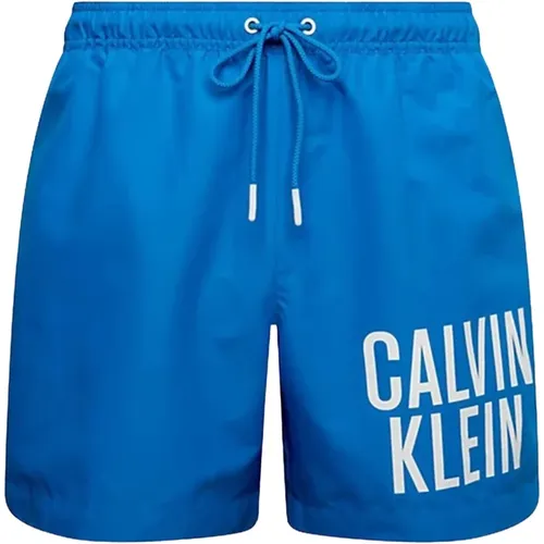 Iconic Swim Shorts for Men , male, Sizes: XL, L - Calvin Klein - Modalova