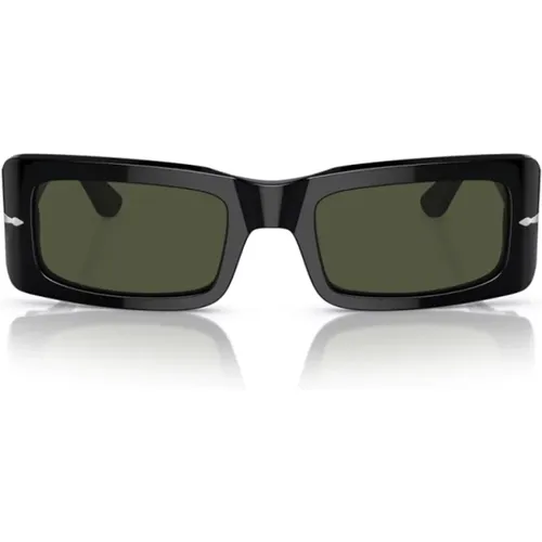 Modern Rectangular Sunglasses with Iconic Arrow , male, Sizes: 54 MM - Persol - Modalova