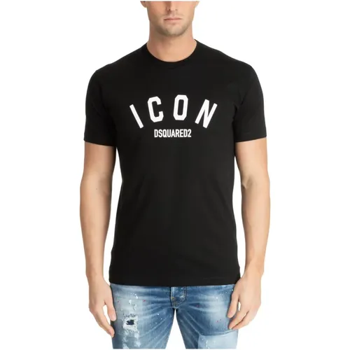 Cool Fit Icon T-shirt , Herren, Größe: S - Dsquared2 - Modalova