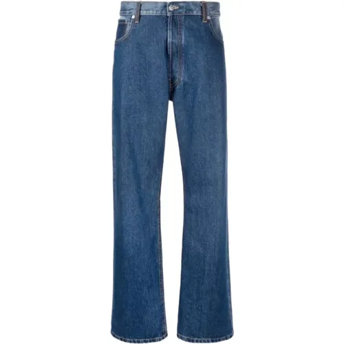 Two-Tone Oversize Jeans , female, Sizes: 2XS - Maison Margiela - Modalova
