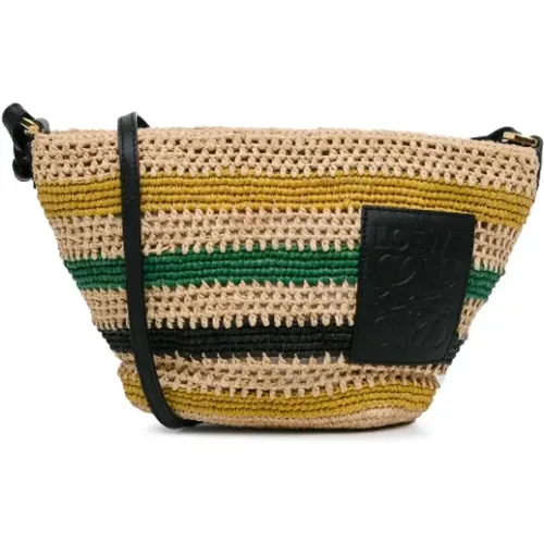 Pre-owned Raffia crossbody-bags , female, Sizes: ONE SIZE - Loewe Pre-owned - Modalova