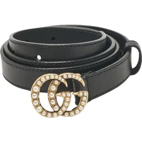 Pre-owned Leather belts , female, Sizes: ONE SIZE - Gucci Vintage - Modalova