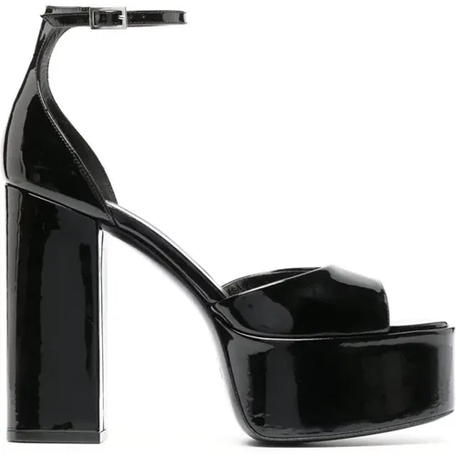 Tatiana platform sandal , female, Sizes: 4 1/2 UK, 5 1/2 UK, 8 UK, 7 UK, 4 UK, 5 UK - Paris Texas - Modalova