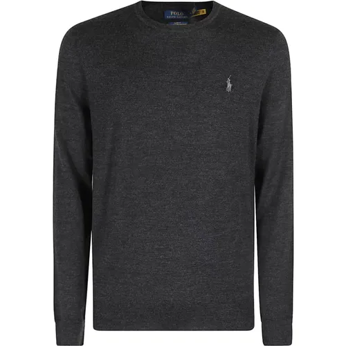 Merino Wool Collar Sweater , male, Sizes: 2XL, S, M, L, XL - Ralph Lauren - Modalova