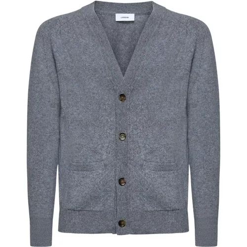 Grey Sweater , male, Sizes: XL, L - Lardini - Modalova