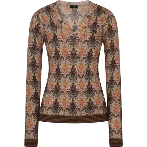 Sweaters , female, Sizes: 2XL - ETRO - Modalova