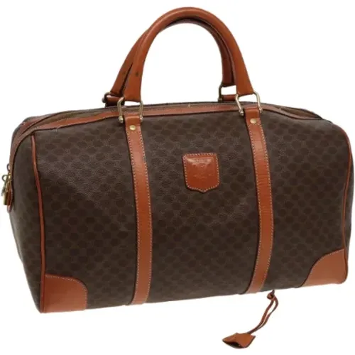 Pre-owned Leather travel-bags , male, Sizes: ONE SIZE - Celine Vintage - Modalova