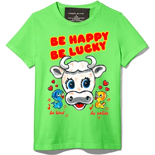 Be Happy Magda T-Shirt , unisex, Sizes: L - Marc Jacobs - Modalova