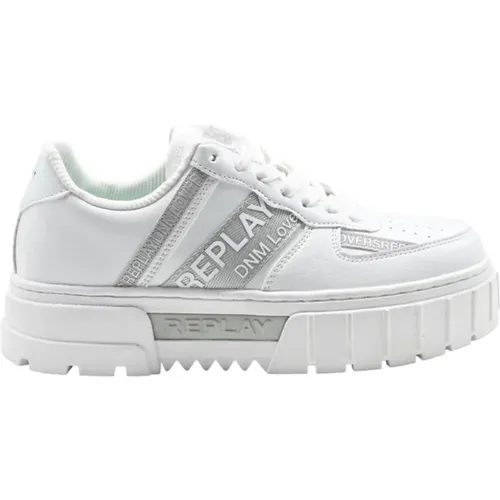 Disco Shield Sneakers , Damen, Größe: 38 EU - Replay - Modalova