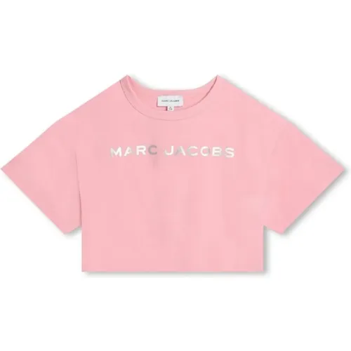 T-Shirts, Crop T-Shirt mit kurzen Ärmeln - Marc Jacobs - Modalova