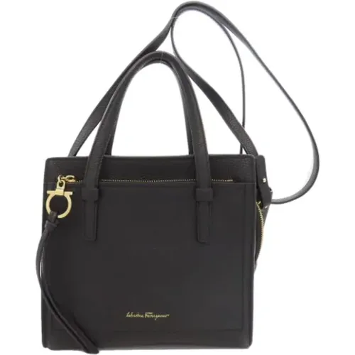 Pre-owned Leather handbags , female, Sizes: ONE SIZE - Salvatore Ferragamo Pre-owned - Modalova