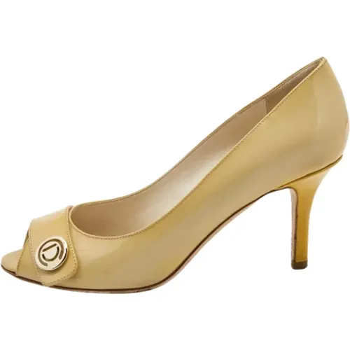 Pre-owned Leather heels , female, Sizes: 3 UK - Dior Vintage - Modalova