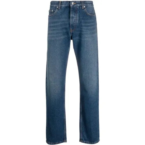 Off-White Jeans , male, Sizes: W32 - Off White - Modalova