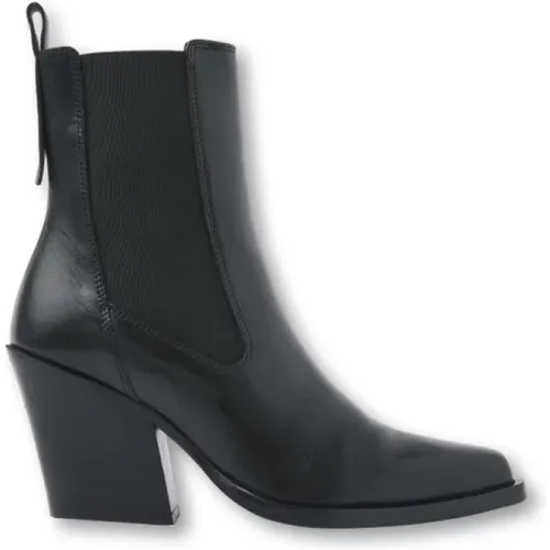 Braune Cowboy Stiefeletten , Damen, Größe: 38 EU - Via Vai - Modalova