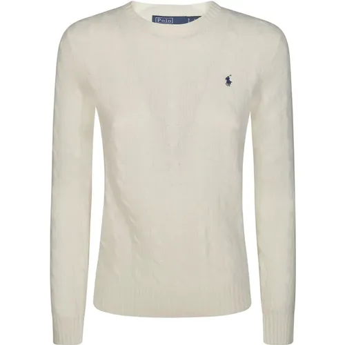 Julianna Crew Neck Sweater , Damen, Größe: L - Ralph Lauren - Modalova