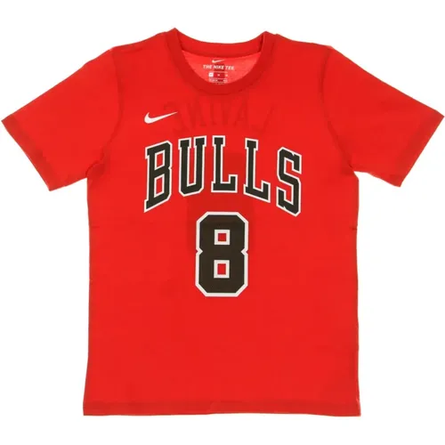 Zach Lavine Icon Edition Tee , Herren, Größe: L - Nike - Modalova