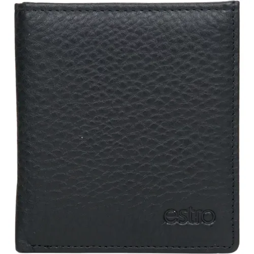 Luxuriöse Echte Leder Kompakt Brieftasche - Estro - Modalova