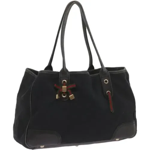 Pre-owned Canvas gucci-bags , female, Sizes: ONE SIZE - Gucci Vintage - Modalova