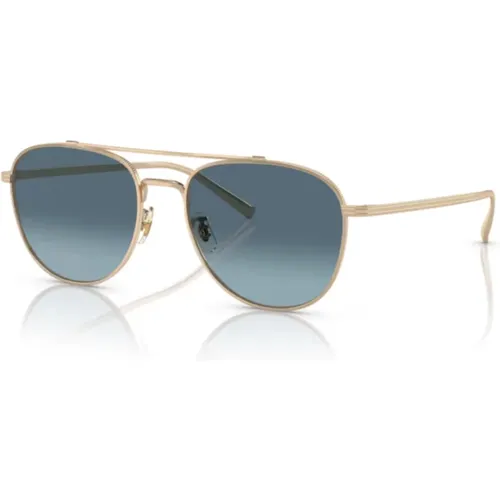 Stilvolle 'Rivetti' Sonnenbrille in Gold - Oliver Peoples - Modalova