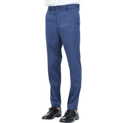 Elegante Blaue Formelle Herrenhose , Herren, Größe: 2XL - Selected Homme - Modalova