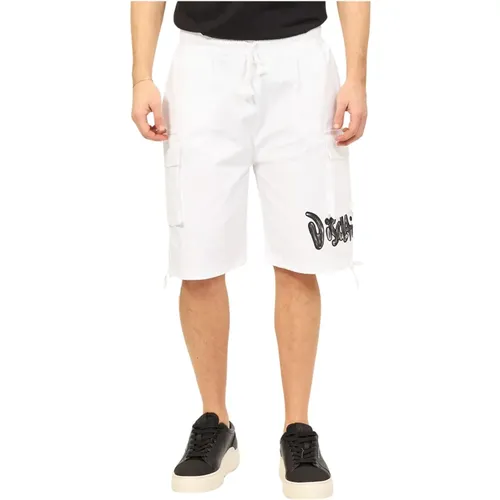 Cotton Bermuda Shorts , male, Sizes: M, L, S - Disclaimer - Modalova