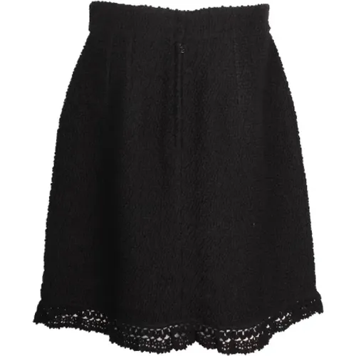 Pre-owned Wool bottoms , female, Sizes: XL - Dolce & Gabbana Pre-owned - Modalova