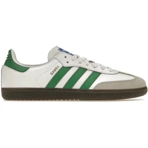 Weiße Samba OG W Sneakers , Herren, Größe: 43 EU - Adidas - Modalova