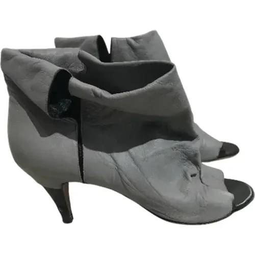 Pre-owned Leather boots , female, Sizes: 5 UK - Maison Margiela Pre-owned - Modalova