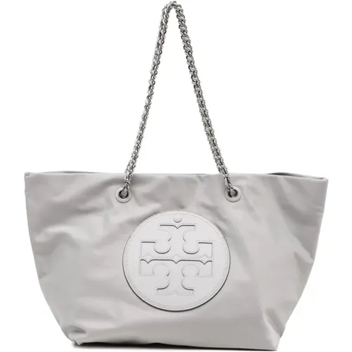 Grey Padded Design Shoulder Bag , female, Sizes: ONE SIZE - TORY BURCH - Modalova