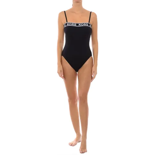 Square Neck One-Piece Swimsuit , female, Sizes: L, M, XS, S - Michael Kors - Modalova