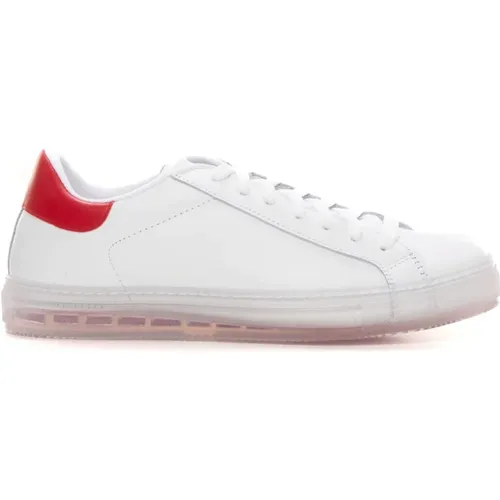Lace-Up Leather Sneakers , male, Sizes: 9 1/2 UK, 8 1/2 UK - Kiton - Modalova