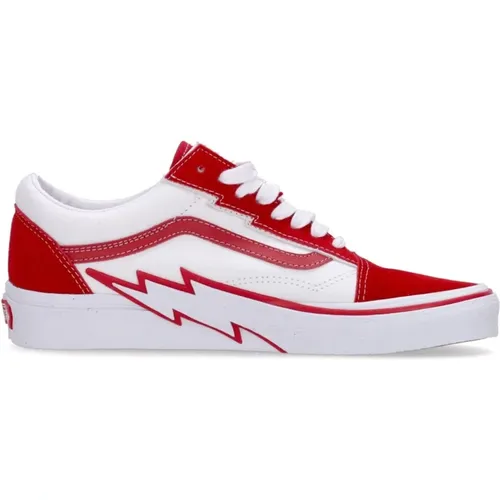 Bolt 2 Tone Rot Niedriger Schuh , Herren, Größe: 42 EU - Vans - Modalova