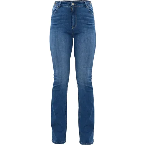 Bootcut Denim Jeans , Damen, Größe: W27 - Kocca - Modalova