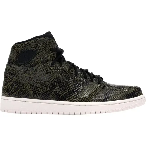 Hoher Snakeskin Limited Edition Retro Stil , Herren, Größe: 38 EU - Nike - Modalova