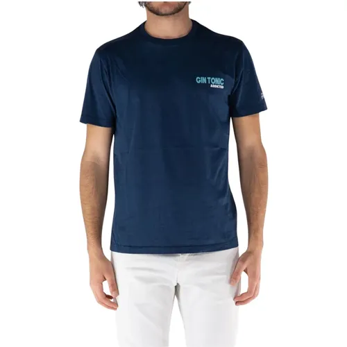Casual T-shirt for Men , male, Sizes: L, S, 2XL, M - MC2 Saint Barth - Modalova
