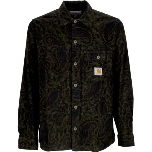 Long Sleeve Paisley Print Shirt , male, Sizes: XL, M, S, L - Carhartt WIP - Modalova