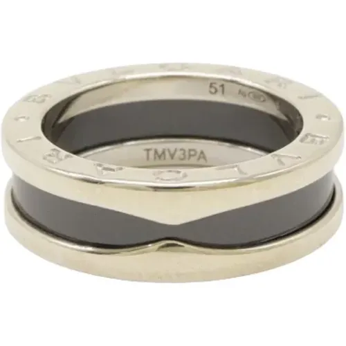 Pre-owned Metal rings , female, Sizes: ONE SIZE - Bvlgari Vintage - Modalova