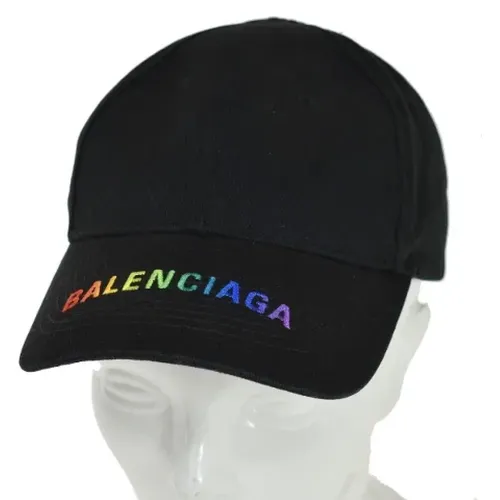 Pre-owned Canvas hats , unisex, Sizes: ONE SIZE - Balenciaga Vintage - Modalova