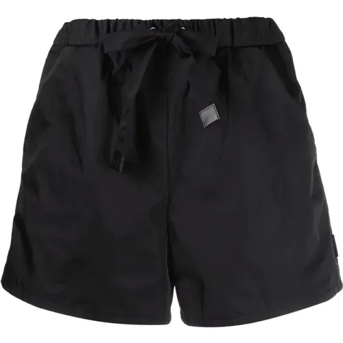Women's Drawstring Shorts, , Polyester , female, Sizes: XS - Moncler - Modalova