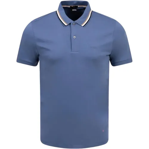 Cotton Polo Shirt , male, Sizes: L, M, S - Boss - Modalova