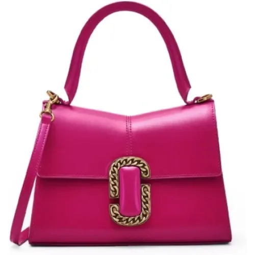 Fuchsia Handtasche mit Langem Riemen - Marc Jacobs - Modalova