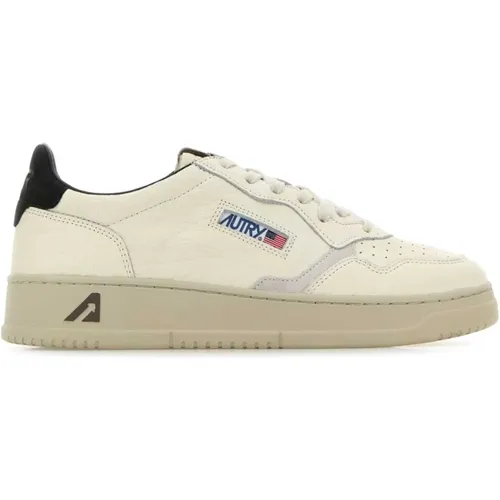 Weiße Leder Medalist Sneakers - Autry - Modalova