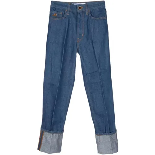 High Waist Denim Jeans for Women , female, Sizes: W25, W28, W29, W30, W31, W26, W27 - Jacob Cohën - Modalova