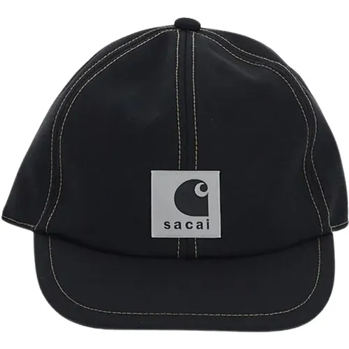 Baumwoll Logo Cap , Herren, Größe: ONE Size - Sacai - Modalova