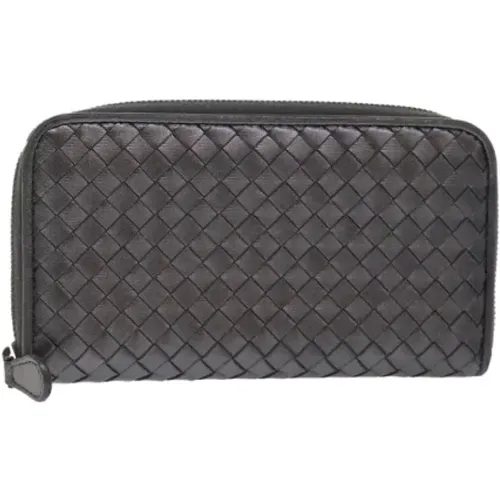 Pre-owned Leather wallets , female, Sizes: ONE SIZE - Bottega Veneta Vintage - Modalova