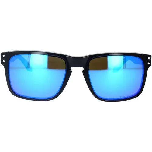 Polarized Holbrook Sunglasses , unisex, Sizes: 37 MM - Oakley - Modalova
