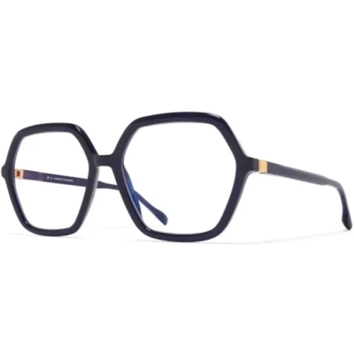 Blue Round Sunglasses , unisex, Sizes: ONE SIZE - Mykita - Modalova